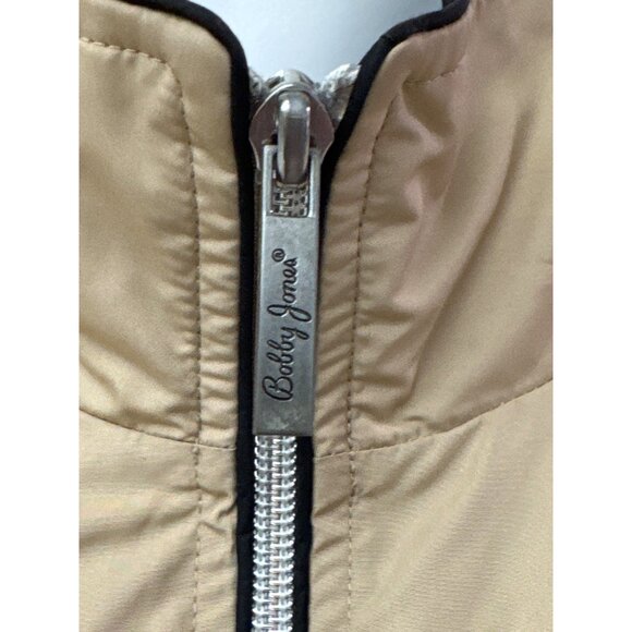 Bobby Jones Men Tan Golf Windbreaker Jacket Size L - Picture 4 of 13
